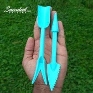 2Pcs Mini Succulent tool Set Blue  | Transplant Planting Digging Tool